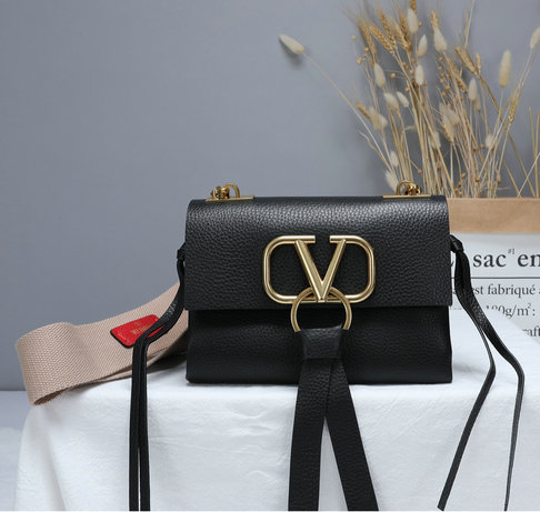 2019 Valentino Small Vring Bag with wide webbing shoulder strap [192901 ...