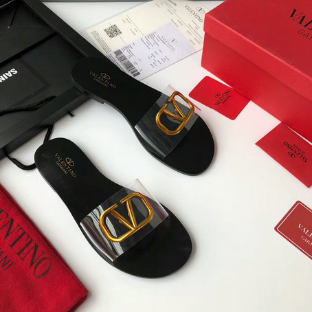 2019 Spring Valentino Slide Sandal with Go Logo Detail [DM0318A] - $122 ...