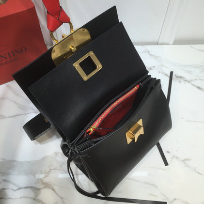 2019 Valentino Small Vring Shoulder Bag in Smooth Leather [000401 ...