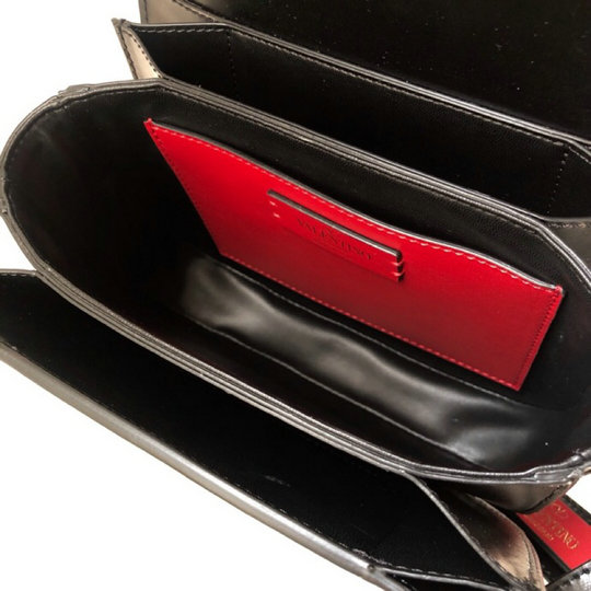 2020 Valentino Vlocker Calfskin Crossbody Bag in Black [101401] - $299. ...